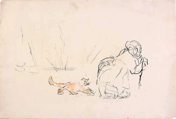 Неменова Герта Михайловна. Рыжий кот